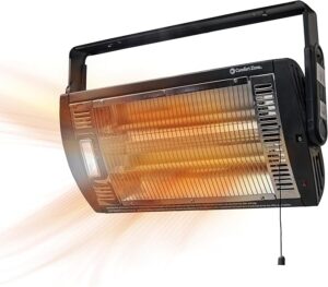 3. Comfort Zone 120V Electric Garage Heater