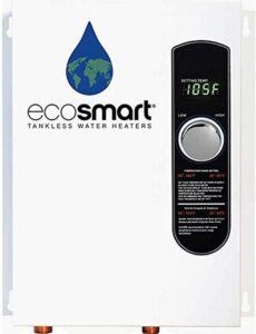 3. EcoSmart ECO 18 Electric Tankless Water Heater