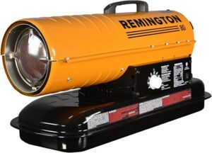 3. Remington 80,000 BTU Diesel Garage Heater