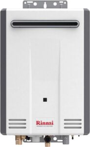 3. Rinnai Outdoor Propane Tankless Hot Water Heater